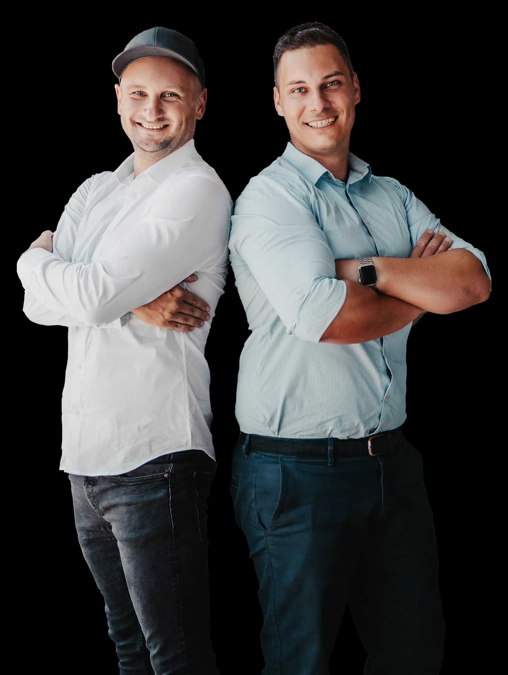 Adam Joura and David Štefanko, founders of Adoptimal Technology